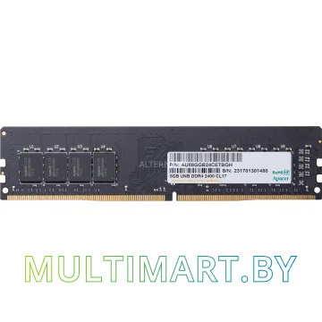 Оперативная память Apacer 8GB DDR4 PC4-19200 (AU08GGB24CETBGH)